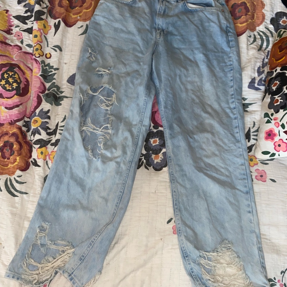 🤍 Free people boyfriend jeans 🤍